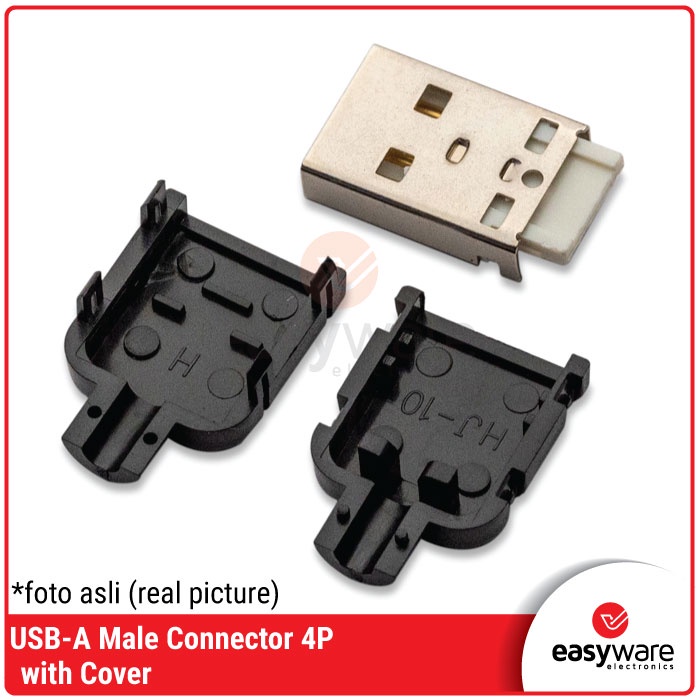 USB TYPE A MALE WITH COVER USB MALE TYPE A WITH COVER