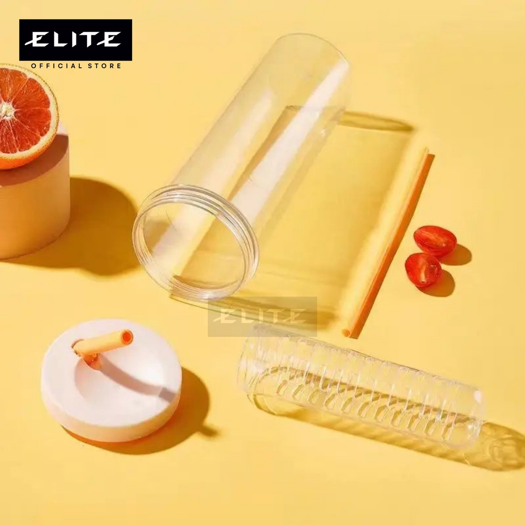 ELITE Botol Minum Infused 700ml / FREE BUBBLE WRAP Botol Minum Sedotan / Botol Sedotan Infused / Tumblr Cup Infusedodel Lipat Botol Minum Sedotan Lipat Botol Minum Infused