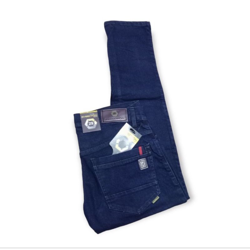 celana jeans panjang warna dark IN-SECTION