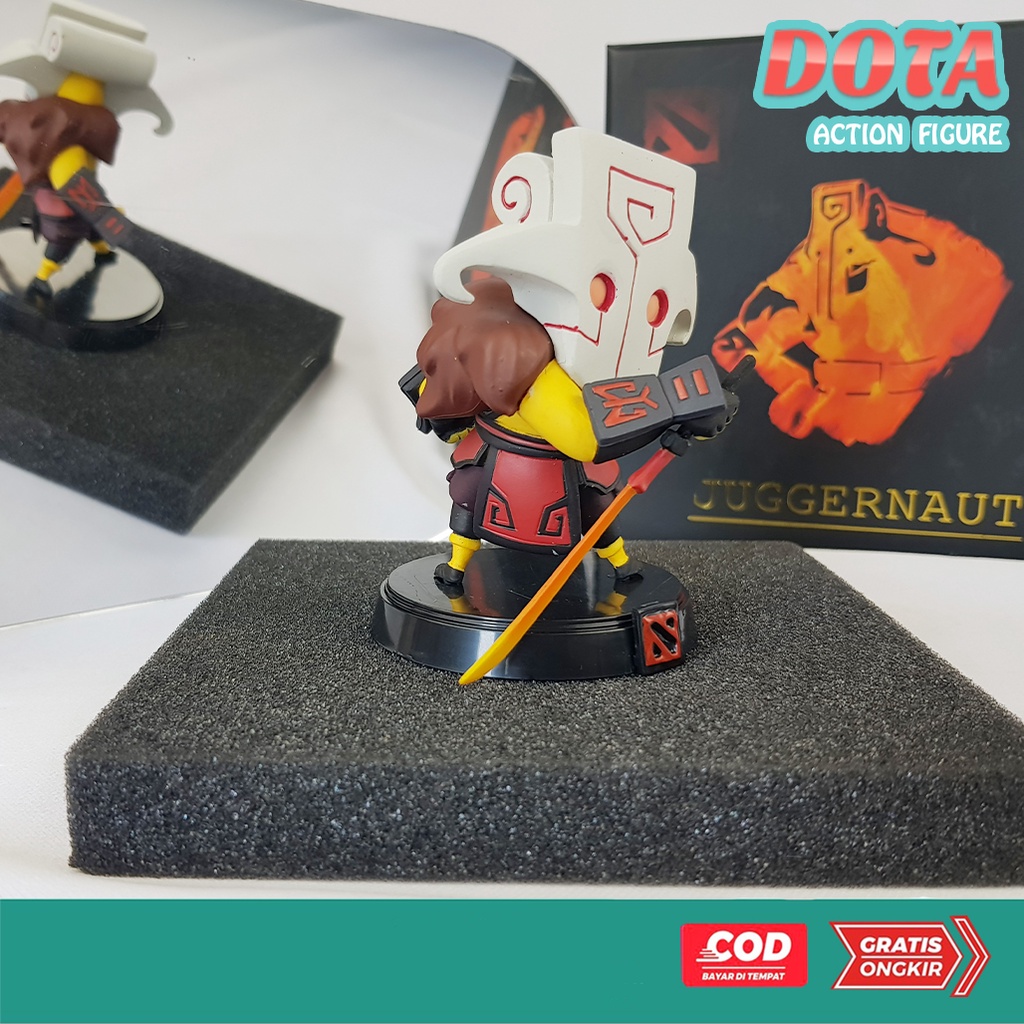 Figure Dota Premium Quality / Action Figurin Dota / anti mage  magina / juggernaut yurnero / earthshaker / phantom assasin.