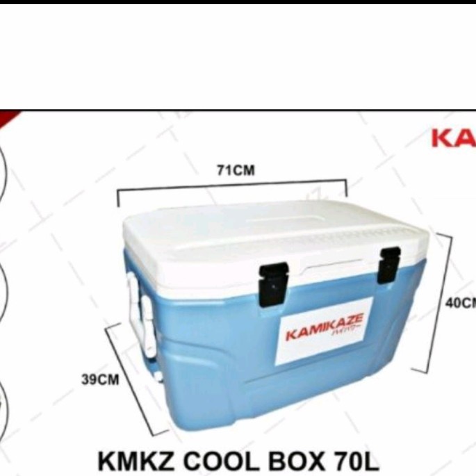 kamikaze cool box tempat pengawet ikan