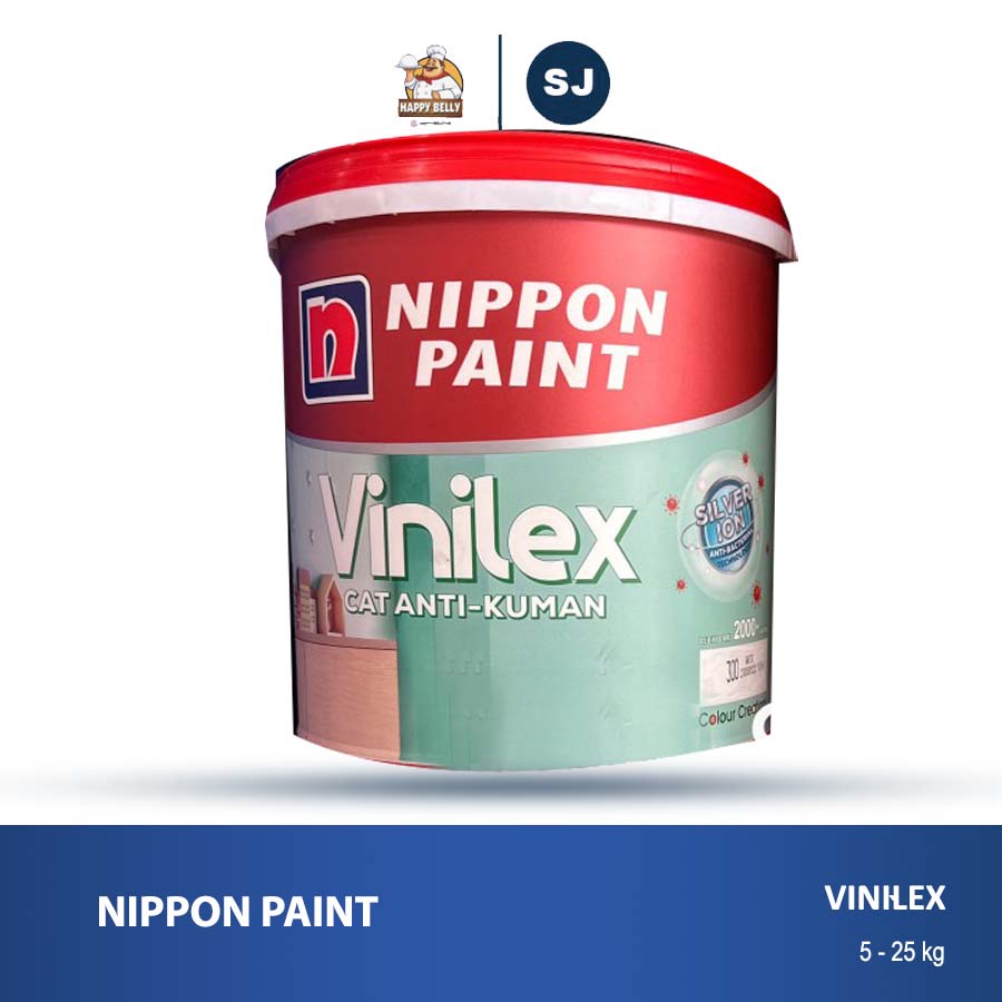VINILEX (SILVER-ION) (TINTING) -25KG- CAT ANTI-KUMAN NIPPON PAINT