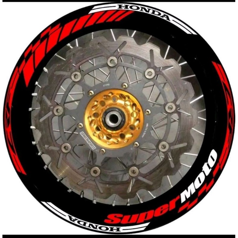 stiker pelek sticker velg CRF 150 CRF 1000