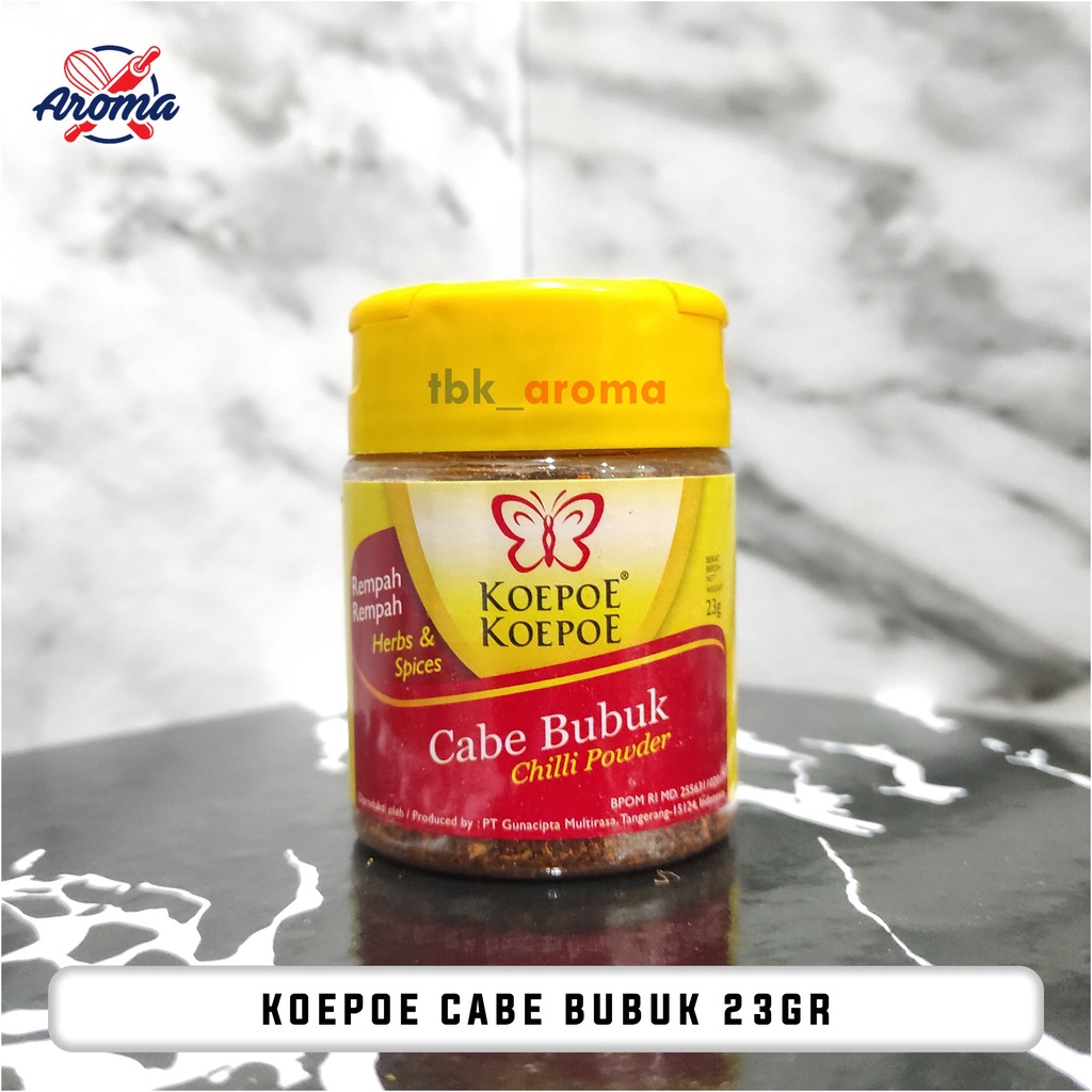 

Koepoe Cabe Bubuk 23gr | Rempah-rempah | Chili Powder