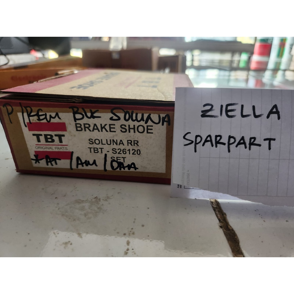 Kampas Rem Belakang Toyota Soluna