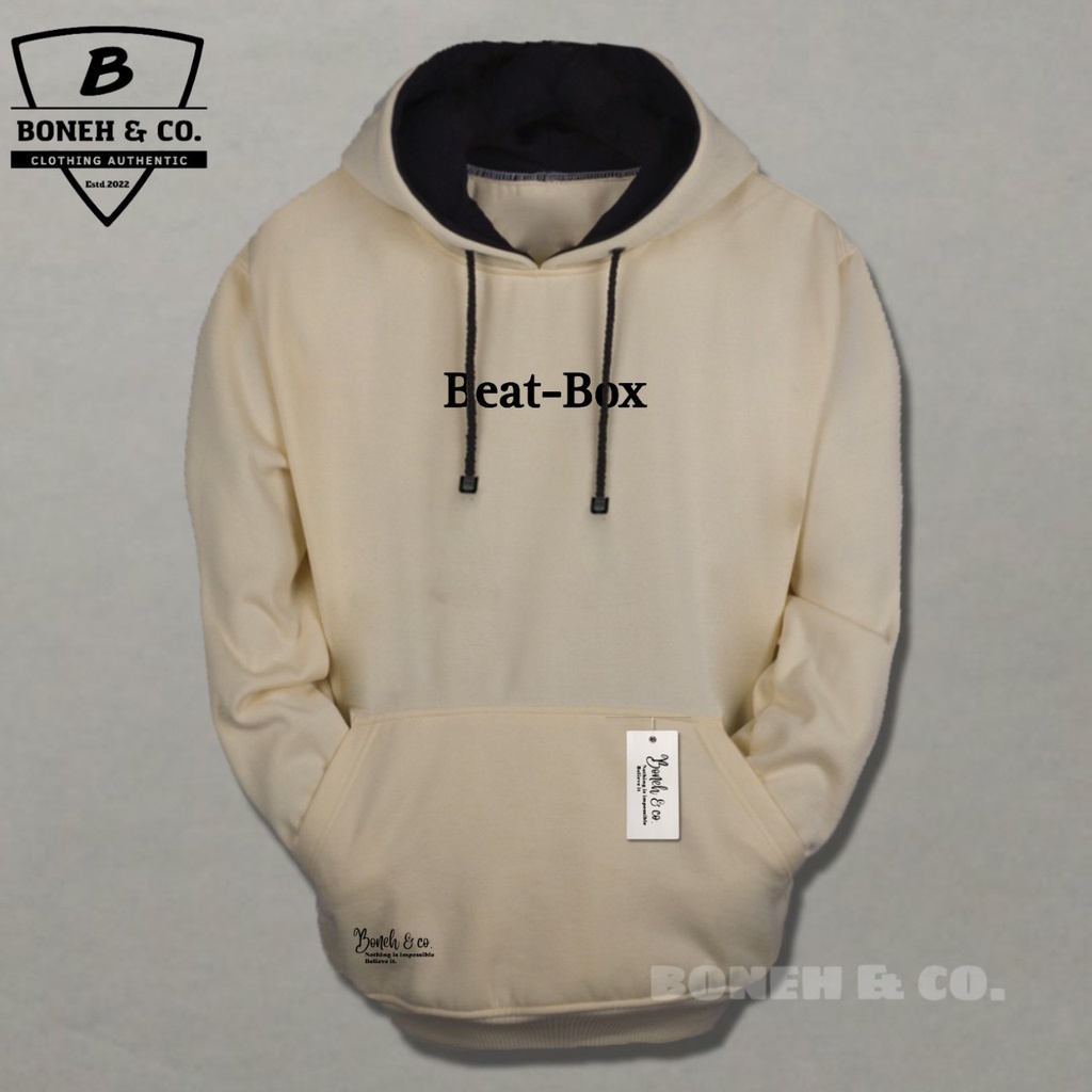 Hodie Pria Keren Simpel Beat Box Premium High Quality Size M L XL XXL Real Pict 100% Full Katun Flece Tebal Hoodie Cewek Cowok Model Baru Harga Murah Sweatshirt Aesthetic Ori