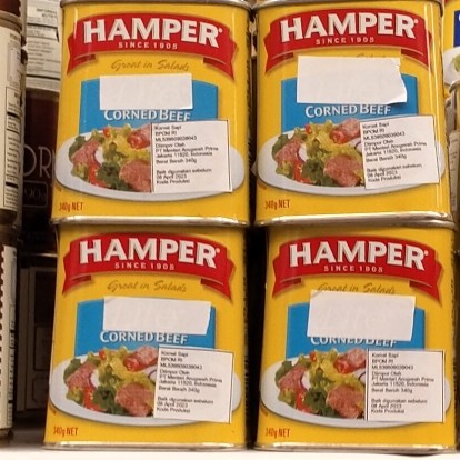 

HAMPER CORNED BEEF LITE 25% LS