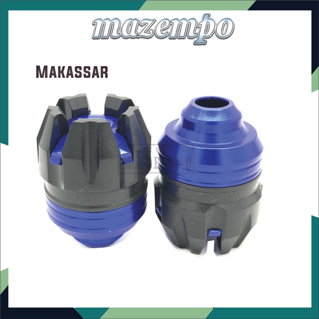 Jalu As Roda Depan besi CNC Besar Universal bisa untuk nmax mio beat vario pcx Masempo