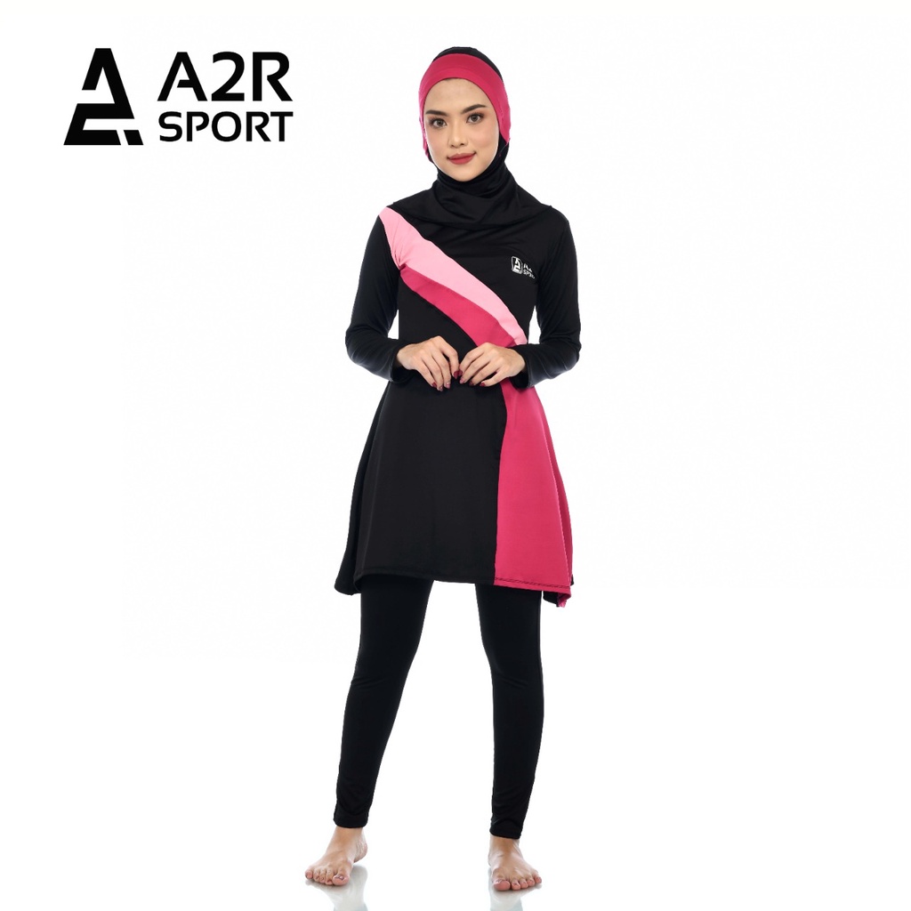 A2R Sport - JUMBO Blouse 1 Baju Renang Muslim Dewasa hijab