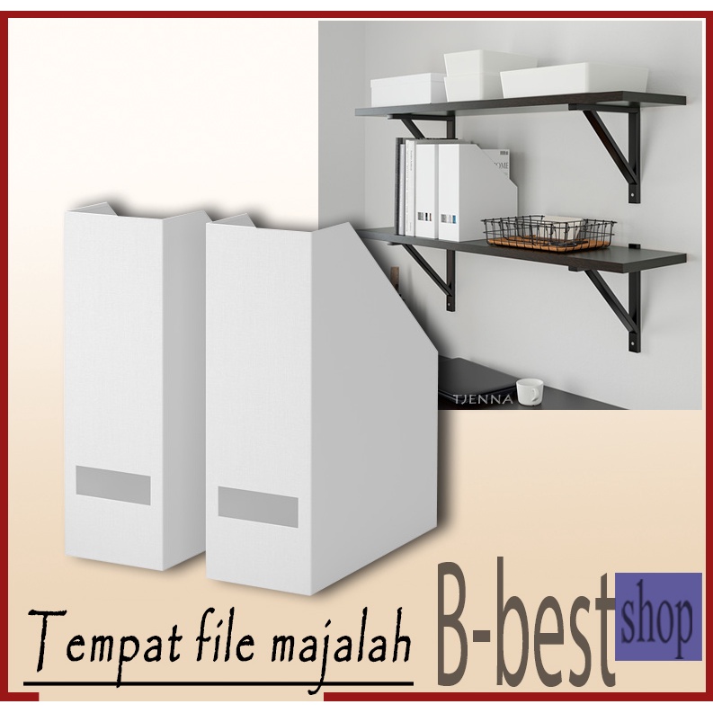 

Kotak File MAJALAH isi 2 pcs tempat menyimpan KERTAS / buku gambar