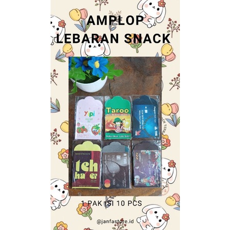 

Amplop Lebaran Motif Snack, dll