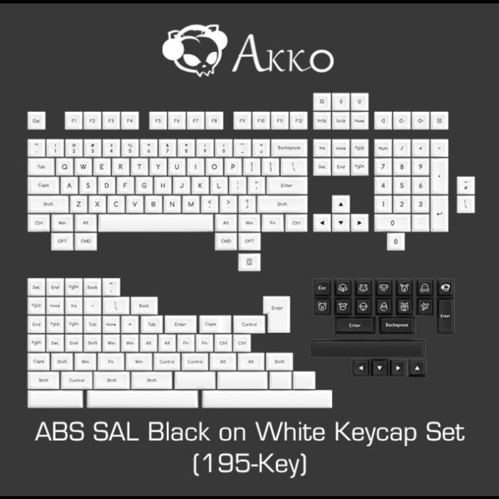 Akko BOW ABS SAL Keycaps Set