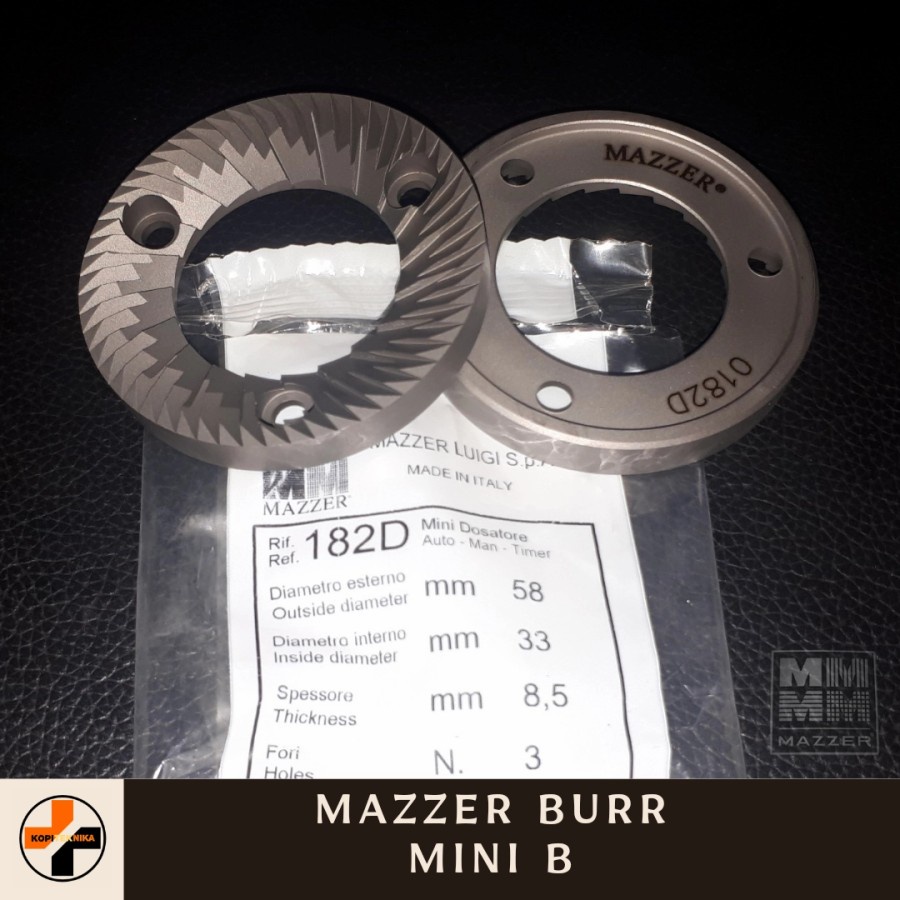Grinder Mazzer ; Coffee Burr Set 58MM untuk Mazzer Mini Doser