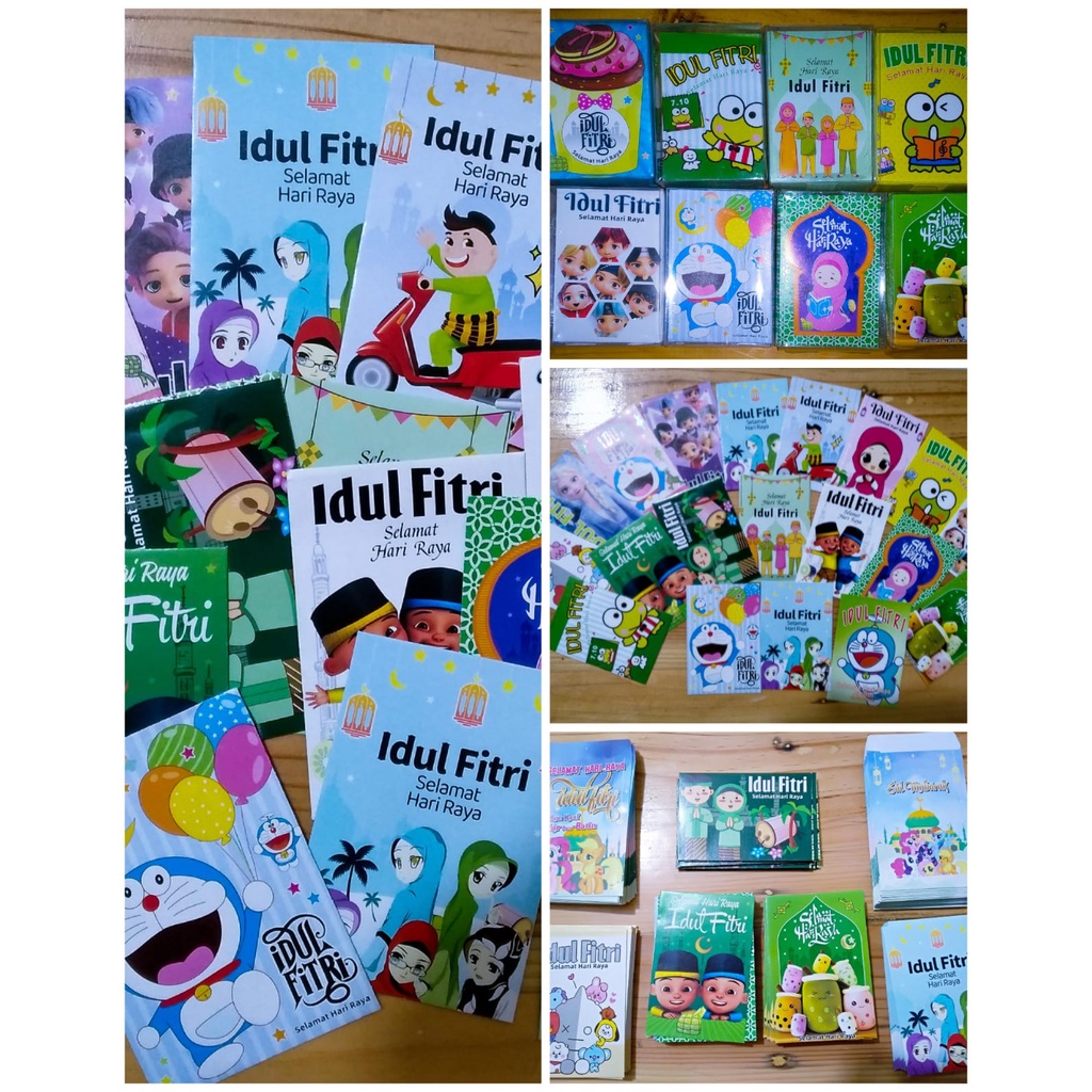 

PROMO Amplop Lebaran Dengan Karakter Lucu-Lucu Dan Unik, Amplop THR, Amplop Hari Raya Idul Fitri