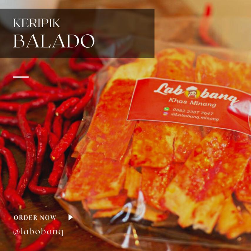 

KERIPIK BALADO PANJANG/KERIPIK SINGKONG BALADO KHAS PADANG