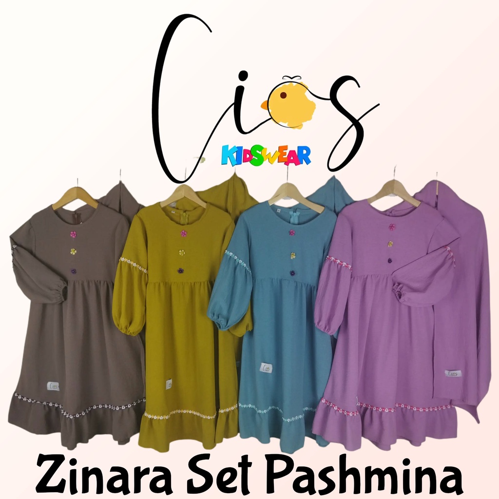 Pesanan gamis zinara Kodian CIOS