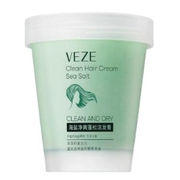 Veze Clear Hair Cream Sea Salt Krim Rambut Garam Laut Bersih Dan Kering 250Gram CJR