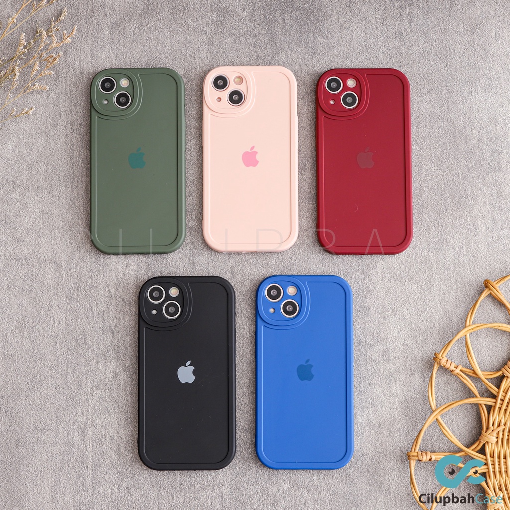 Silicone Round Case for iPhone 7 8 PLUS XR X XS 11 12 13 14 Plus Pro Max