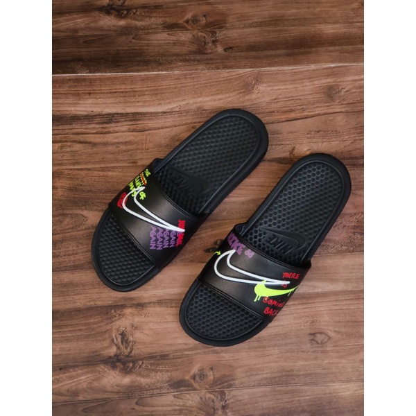 Sandal Slip Sandal Nike Benassi Planet Of Hoops Sandal pria Sandal Slip Pria Sendal Pria Sendal Slip