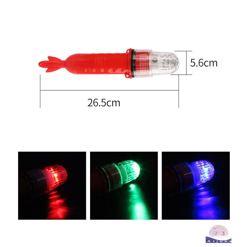 LAMPU TORPEDO 2 WARNA NELAYAN/LAMPU DARURAT