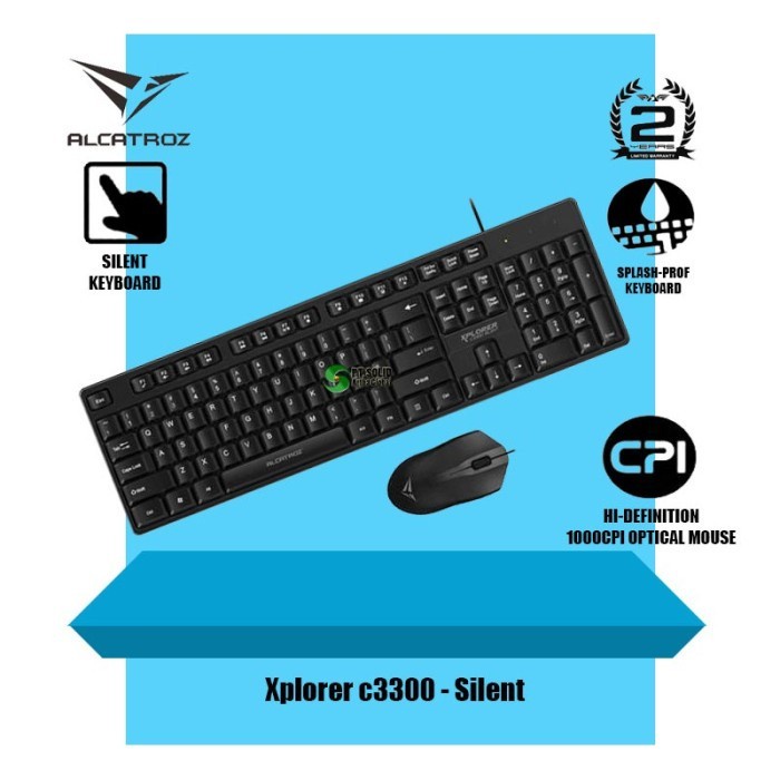Keyboard Alcatroz Xplorer C3300 Silent