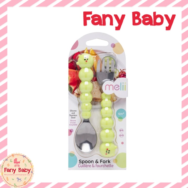 MELII BABY SPOON &amp; FORK SET
