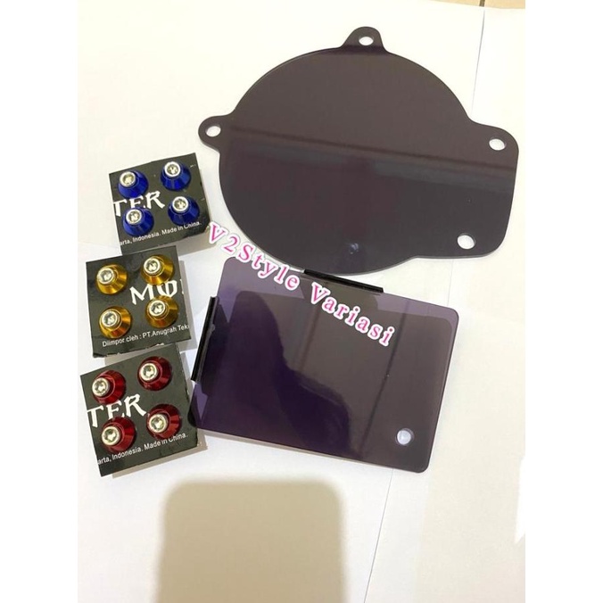 FULL COVER CVT NMAX OLD SET BAUT L TUTUP CVT KACA NMAX LAMA 2019 2017