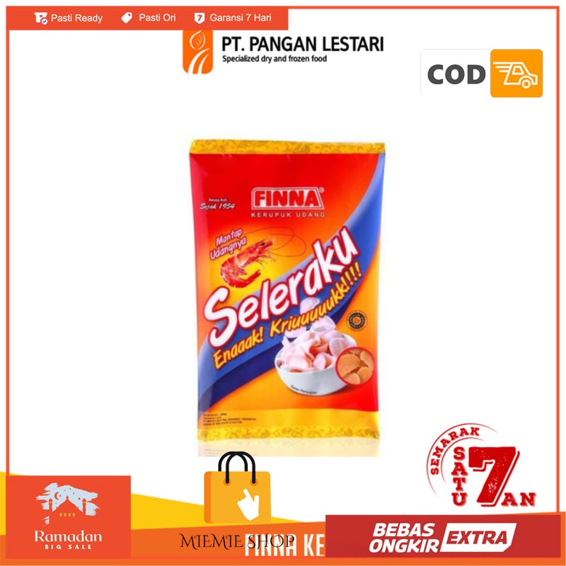 

FINNA Kerupuk Seleraku Udang 200gr