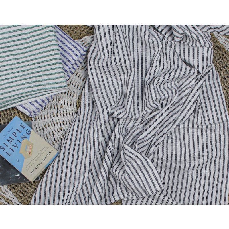 Selimut Salur Kuda Mas | KUALITAS EXPROT stripe lurik salur | Selimut rumah sakit | selimut KOS