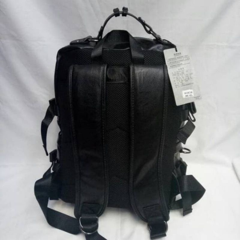 backpack kulit import pria wanita / tas ransel pria wanita impor premium