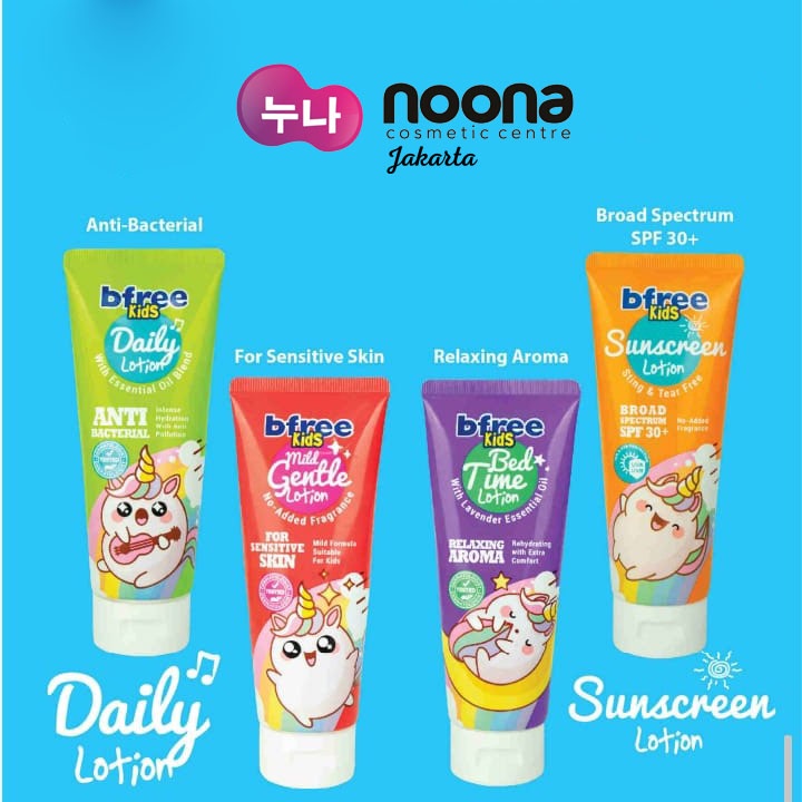 B-FREE KIDS LOTION - BFREE KIDS HAND &amp; LOTION ANAK - 100ML