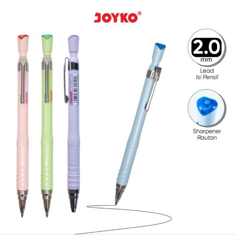 

Mechanical Pencil Pensil Mekanik Joyko MP-53 2.0mm