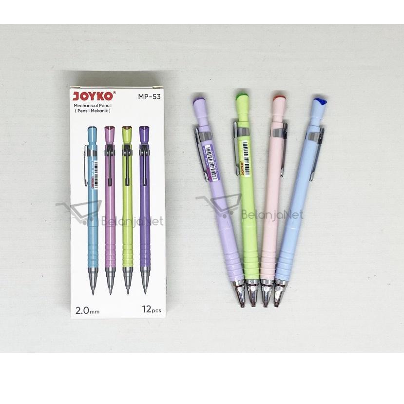 

Banyak Dibeli Pensil Mekanik | Mechanical Pencil Joyko MP-53 2.0 mm [1 LUSIN]