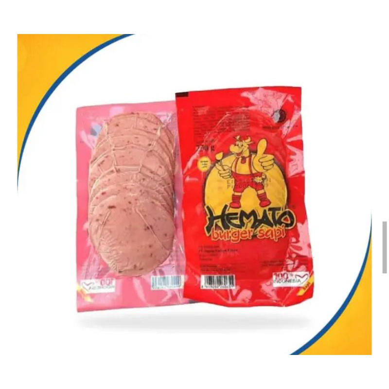 

hemato burger sapi 250 gram