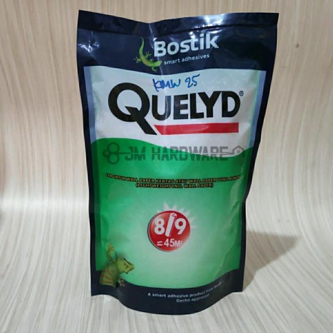 Lem wallpaper dinding Quelyd bostik