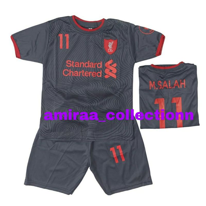 COD / SETELAN BAJU BOLA LIVERPOOL -B  ANAK TERBARU   / SET BAJU BOLA ANAK LAKI LAKI TERMURAH