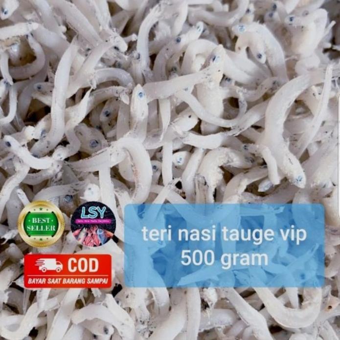 

❄ Ikan asin tn tauge vip/teri nasi size jumbo 500gr ♖