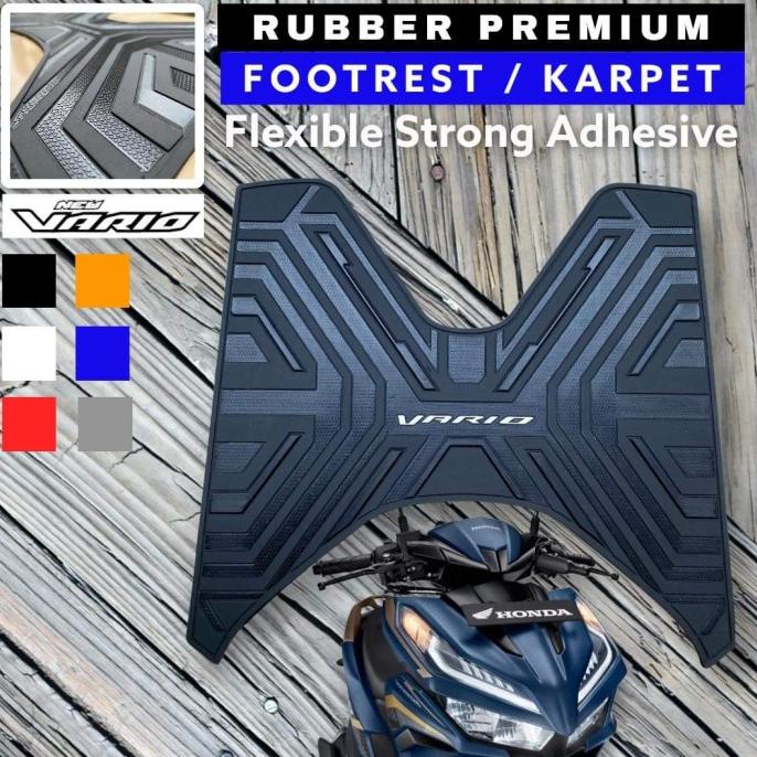 Karpet Vario 125 New Karpet Alas Pijakan Kaki Bordes Vario 125 2022