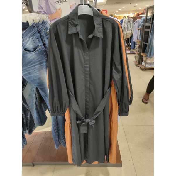 Kemeja tunik wanita logo jeans original