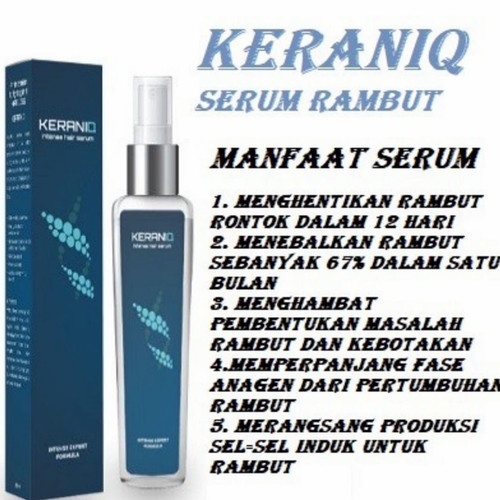 [COD] KERANIQ Hair Serum Penumbuh Rambut Atasi Kebotakan - 100 ml