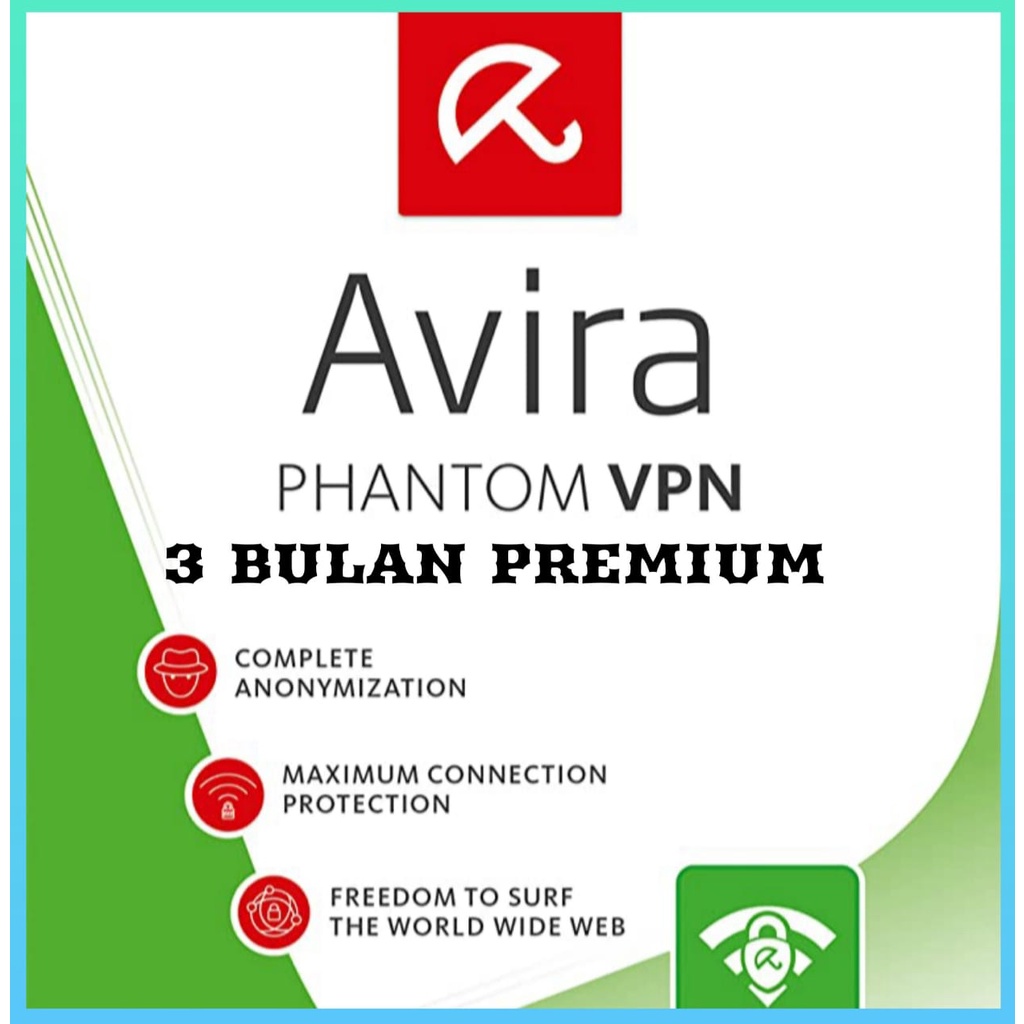 Avira Phantom VPN Pro Premium 3 Bulan