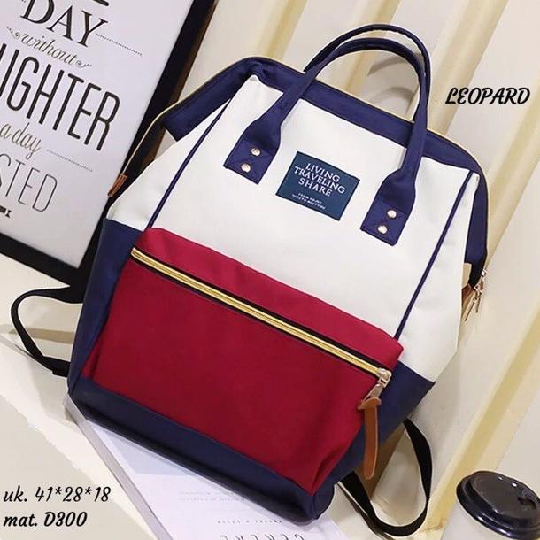 Tas Ransel Laptop Wanita Anello Backpack Sekolah Tas Ransel