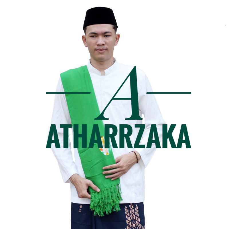 Sorban Rida Polos Warna Hijau Panjang