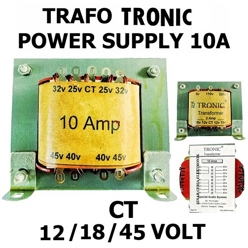 Trafo Tronic 10A seri 31 CT-45V+CT 12-18V