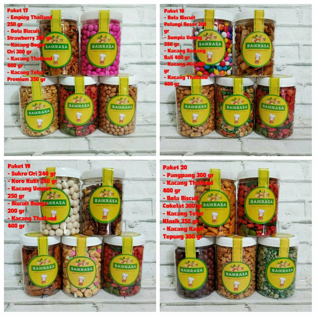 

Paket Bundling Cemilan E