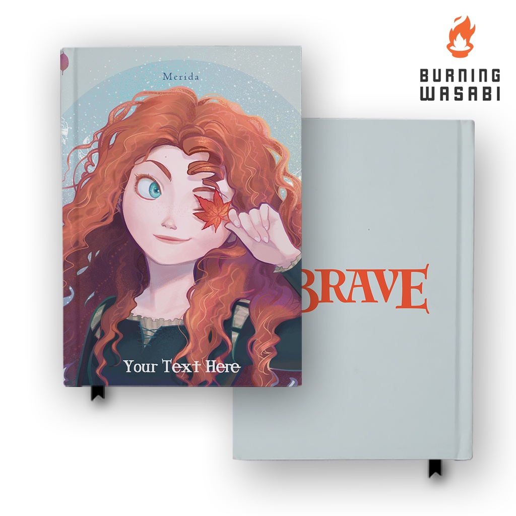 

Notebook Buku Brave Merida 3 Hardcover Agenda Custom Nama Diary Jurnal Agenda A5 A6