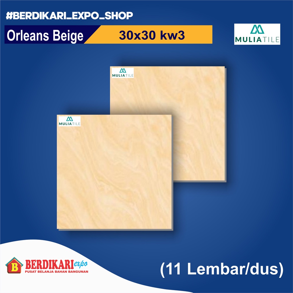 Orleans Beige KERAMIK MULIA UK 30x30