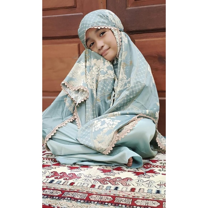 MUKENA ARMANI SILK ANAK TERBARU