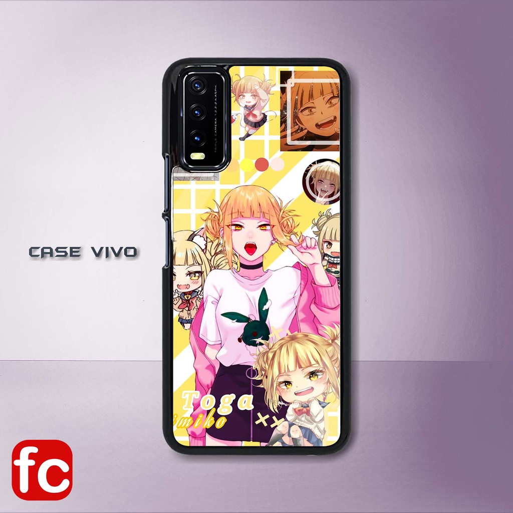 Case Glossy HD Vivo Y12s Y20 Y20S G Y20i Y20T Y12A [FR35] Anime Girl Aesthetic Pic HD Casing Kilau H