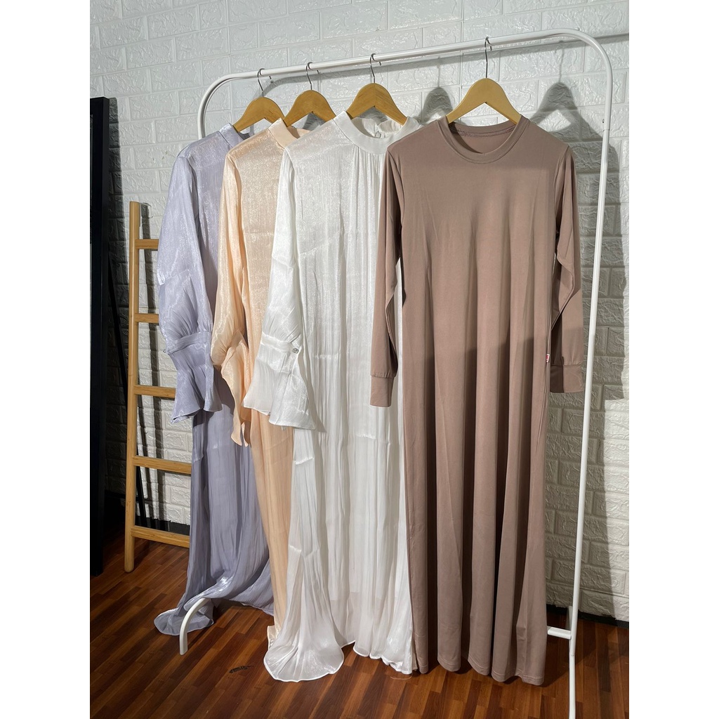 Safina dress  shimmer Swanita / pakaian cewek - dress lebaran / baju shimmer - dress kondangan